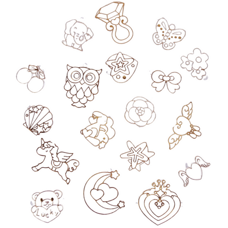 Zestaw Kreatywny Do Robienia Biżuterii Szablony 5D Zawieszki Na Okno Duże