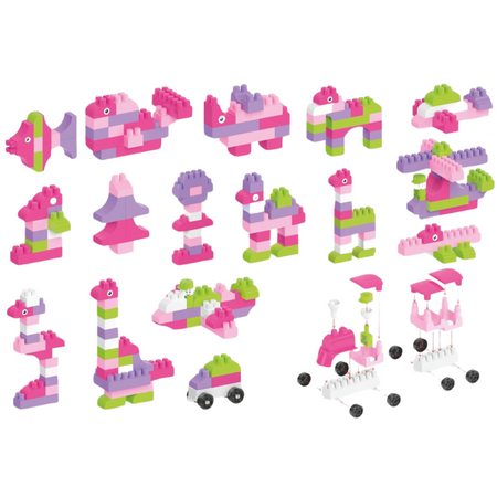 ZESTAW KLOCKÓW 90 ELEMENTÓW 6559