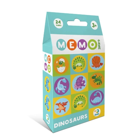 Gra pami?ciowa DODO Memo  "Dinozaury"