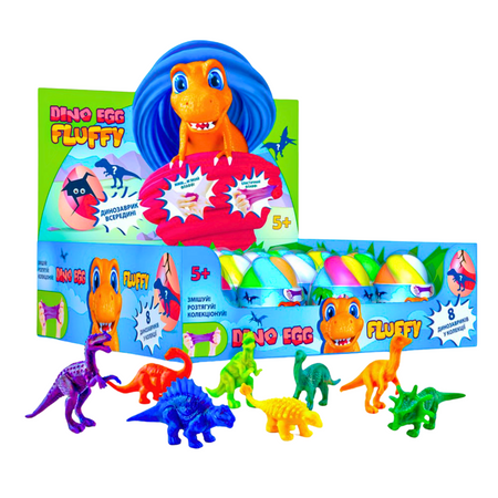 Jajko Dinozaura Figurka Slime Piankolina Masa Sensoryczna Antystresowa 140g 80091
