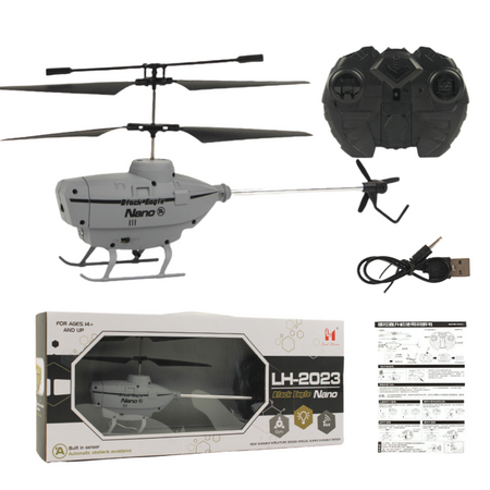 Helikopter Zdalnie Sterowany Technologia Żyroskopu Unikanie Przeszkód Pilot
