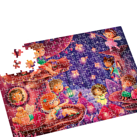 Puzzle "Leśne Miasteczko" Układanka Dla Dzieci Dorosłych 260 Elementów  DT200-06