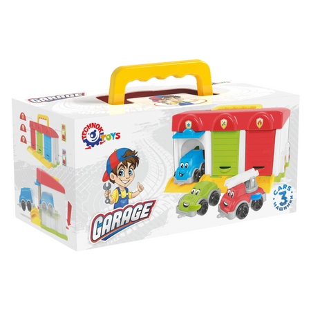 Garaż z samochodami zestaw 8416