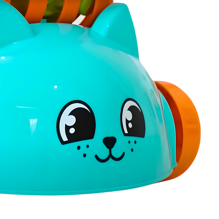 Wózek Sklepowy Z Koszykiem Zestaw Owoców i Warzyw Zabawa W Zakupy 6924