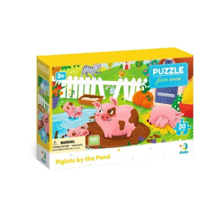 Puzzle DODO   "Prosięta nad stawem"