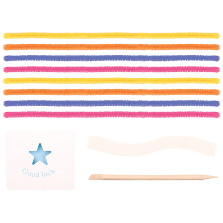 Zestaw Artystyc DIY Bukiet Kotki Rysowanie Scratch Wydrapywanka Zdrapywanka