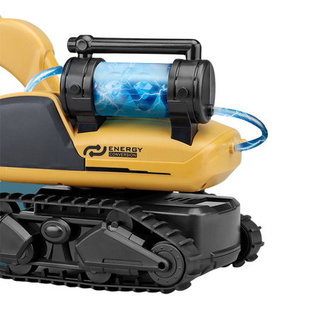 DUŻA HYDRAULICZNA KOPARKA ŁYŻKA ZDALNIE STEROWANA NA PILOT RC ŚWIATŁO LED