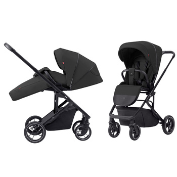 Wózek dla dziecka Alfa 2023 CRL5508 Midnight Black