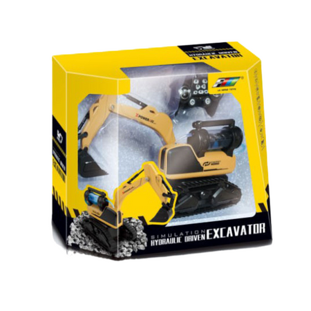 DUŻA HYDRAULICZNA KOPARKA ŁYŻKA ZDALNIE STEROWANA NA PILOT RC ŚWIATŁO LED