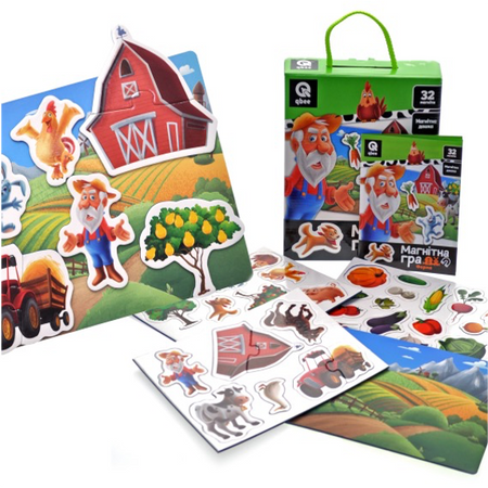 RK2170-01 Magnetic game "The Farm"