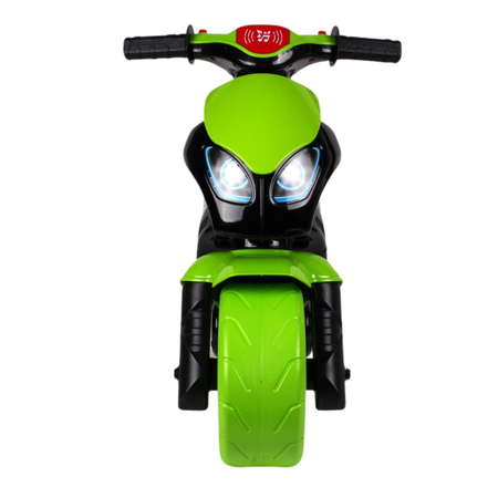 MOTOCYKL JEŹDZIK ROWEREK BIEGOWY EFEKTY DŹWIĘKOWE SZEROKIE KOŁA NAKLEJKI 6474