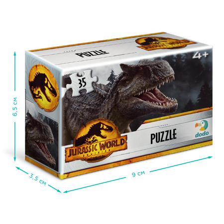 Puzzle Mini Jurassic Park Układanka 35 Elementów Park Jurajski Dinozaur