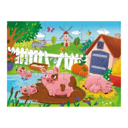 Puzzle DODO   "Prosięta nad stawem"