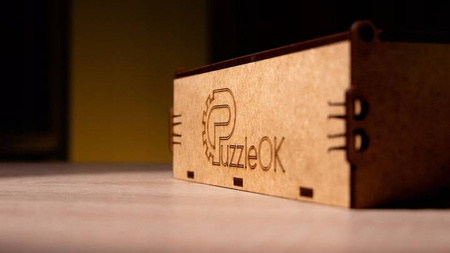 PUZZLE DREWNIANE UKŁADANKA JELEŃ DZIKIE ZWIERZĘ  PuA3-00730
