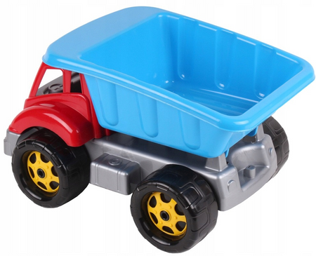 WYWROTKA AUTO +KASK ZESTAW DO PIASKU DLA DZIECI 3978