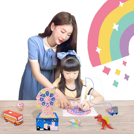 Długopis Drukarka 3D Pen Zestaw Kreatywny Niska Temperatura