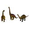 Zestaw Dinozaurów 3 Figurki Realistyczne Detale Kompaktowe Rozmiary