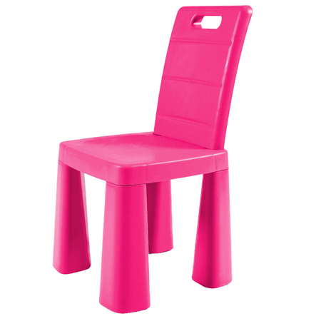 Krzesełko dziecięce 3w1 Różowe Wielofunkcyjne Taborecik Mini Stolik Lekki 0469/3