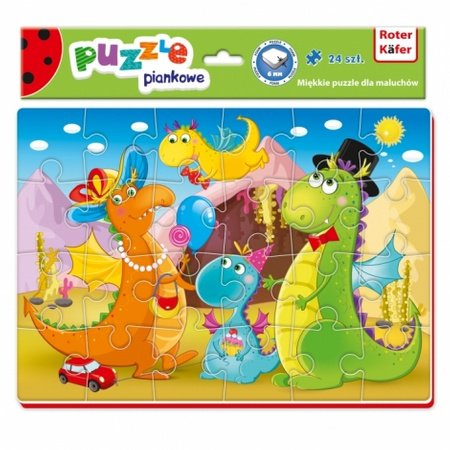 RK1201-01 Piankowe puzzle A4 Zabawne obrazki