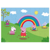 PUZZLE ŚWINKA PEPPA 60 ELEMENTÓW PEPPA PIG UKŁADANKA DLA NAJMŁODSZYCH