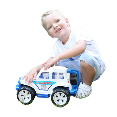 POJAZD TERENOWY POLICYJNY RADIOWÓZ SAMOCHÓD TERENÓWKA POLICJA DLA DZIECI 4630