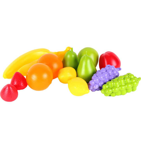 ZESTAW OWOCÓW 14 ELEMENTÓW KULINARNY ŚWIAT BEZPIECZNE MATERIAŁY 5521