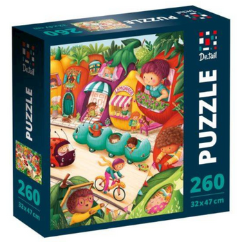 Puzzle "Miasto Owoców" Układanka Dla Dzieci I Dorosłych 260 Elementów  DT200-08