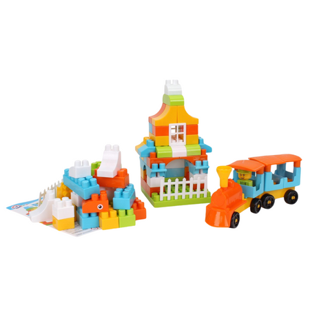 ZESTAW KLOCKÓW 90 ELEMENTÓW 6542