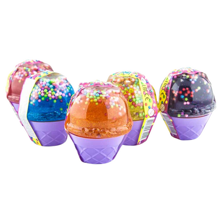 Slime Lody Z Posypką Glutek Z Kuleczkami Piankowymi Masa Brokat 70g 80059