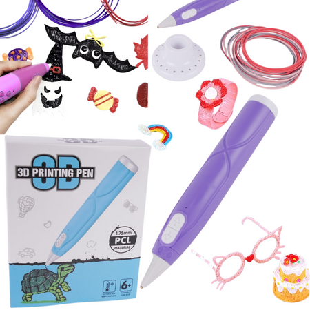 Długopis Drukarka 3D Pen Zestaw Kreatywny Niska Temperatura