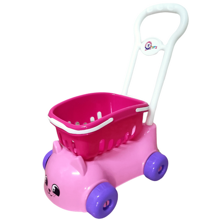 Wózek Sklepowy Z Koszykiem Zestaw 7587