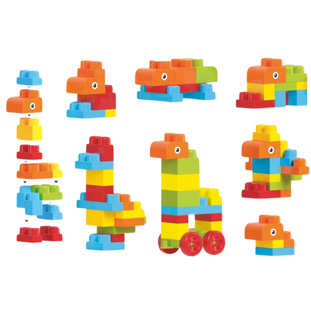 ZESTAW KLOCKÓW 70 ELEMENTÓW 6801