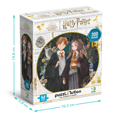 Puzzle "Harry Potter - Hermiona I Ron" Układanka 300 Elementów Czarodzieje 200499