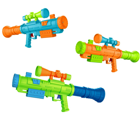 Duży Pistolet na Wodę Karabin Sikawka Wodna Miotacz Dla Dzieci Broń 66Cm