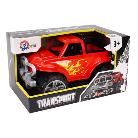 TERENOWY POJAZD TERENÓWKA KOLOROWY SAMOCHÓD BEZPIECZNA ZABAWKA DLA DZIECI 4975