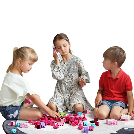 ZESTAW KLOCKÓW 90 ELEMENTÓW 6559