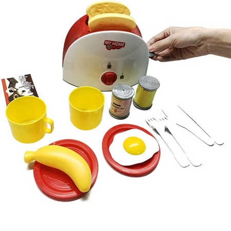 ZESTAW KUCHENNY EKSPRES DO KAWY, TOSTER, AKCESORIA, KUBECZKI AGD DLA DZIECI