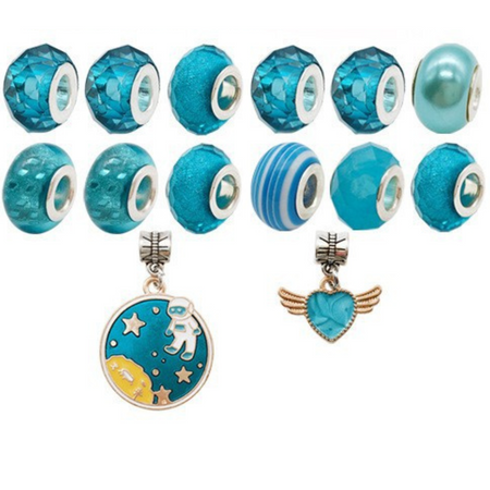 Zestaw Do Robienia Bransoletek Naszyjników Kreatywny Dla Dzieci Charms DIY