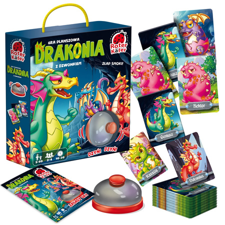 Gra edukacyjna z dzwonkiem. Smoki RK1180-05