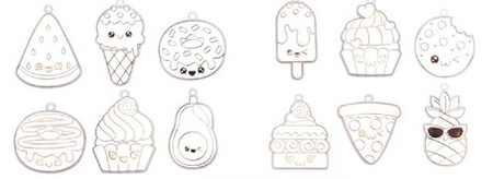 ZESTAW ARTYSTYCZNY KREATYWNY DO MALOWANIA SZABLONY WZORY ZAWIESZKI NAUKA