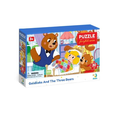 Puzzle DODO   "Złotowłosa i Trzy Niedźwiedzie"