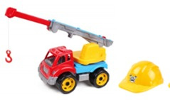 Zestaw plastikowanych zabawek 3817