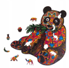 PUZZLE DREWNIANE UKŁADANKA KUNG FU PANDA MIŚ KOLOR  PuA3-01211