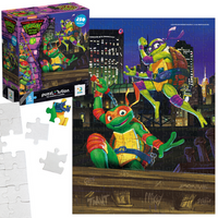 Puzzle "Wojownicze Żółwie Ninja - Donatello I Michelangelo" 250 Elementów