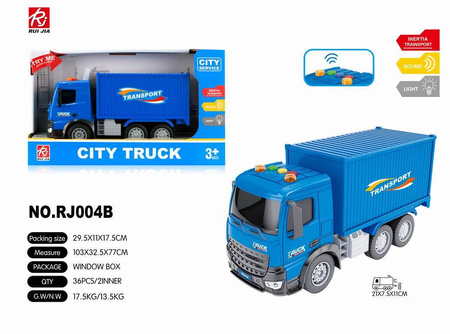 Pojazd z kontenerem RJ004B