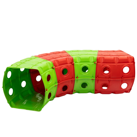 Duża Zjeżdżalnia z tunelem XXL czerwono/zólta 01470/3