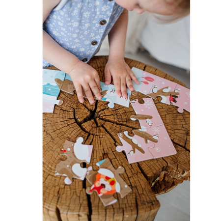 PUZZLE 4w1 CZTERY PORY ROKU