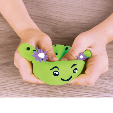 Tworzenie Figurki Stworka Plastelina Ciastolina Masa Plastyczna Kaktus 1szt 70124