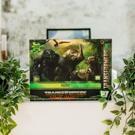 PUZZLE TRANSFORMERS 250 ELEMENTÓW POWŁOKA SOFT TOUCH UKŁADANKA DLA DZIECI