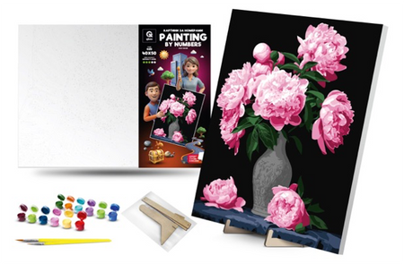 QB900-037 Set for painting by numbers "Bouquet of